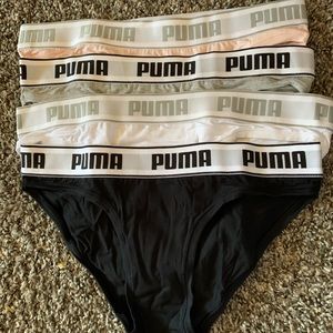 4pk **BRAND NEW** bikini cut panties by puma
